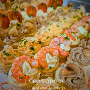 Pack 1-54 canapés tradicionales (detalle en descripción)