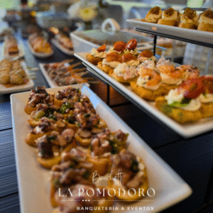 Pack - 100 unid canapés, crostinis y tapas (VER DETALLES EN DESCRIPCIÓN)