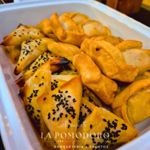 30 empanadas de cóctel (pino masa tradicional-mechada queso masa filo)