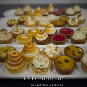 50 mini tartaletas premium 10 variedades VER DETALLES EN DESCRIPCIÓN